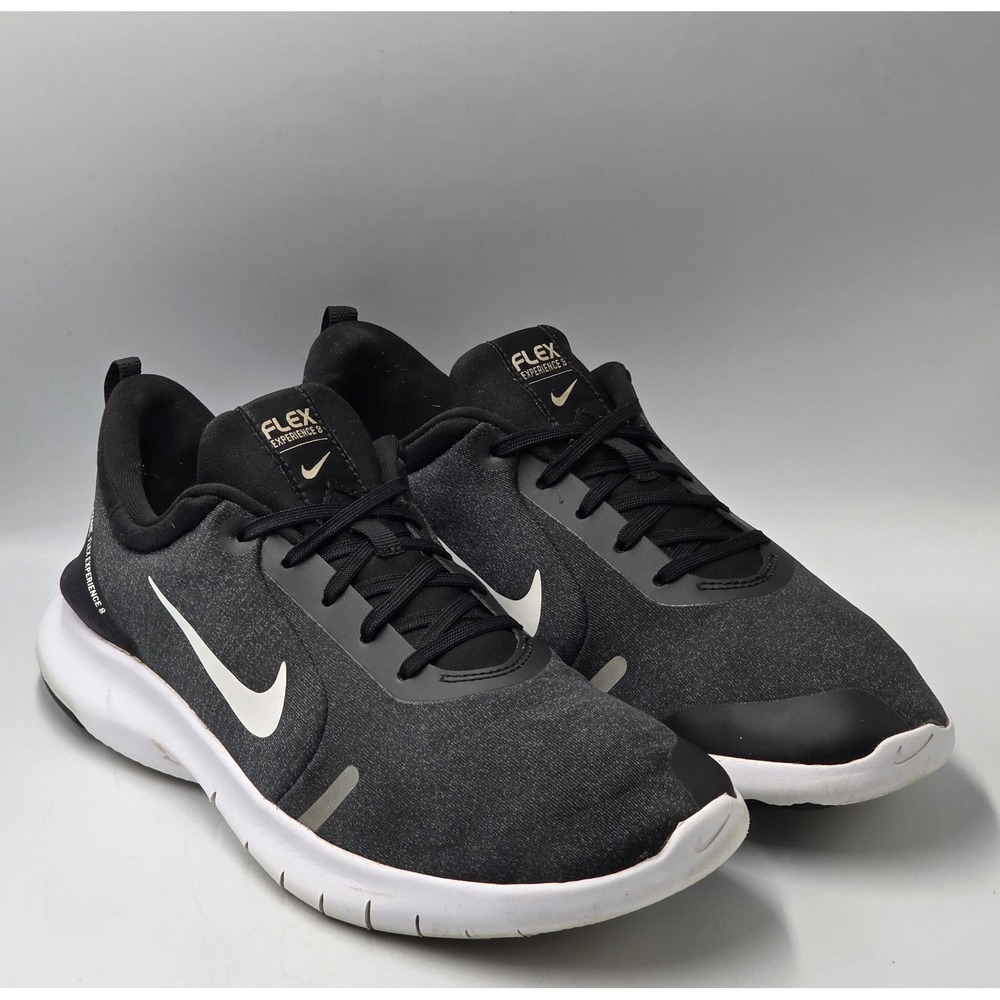 Nike Flex Experience RN 8 AJ5900-013 Men's 9.5 Cool Grey Black Running Shoes